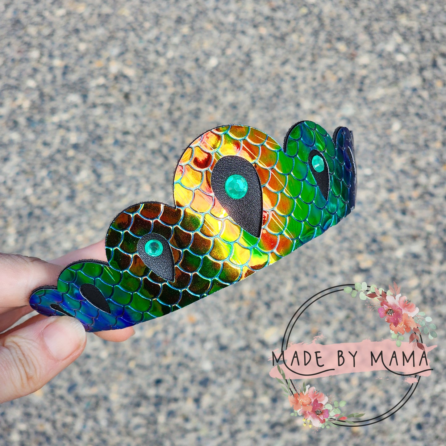 Jeweled Mermaid Siren Crown