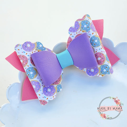 Pastel Donut Bow