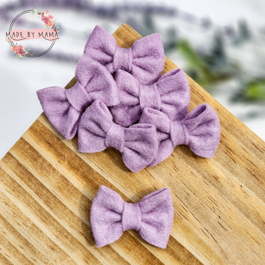 Wisteria Felt Bow