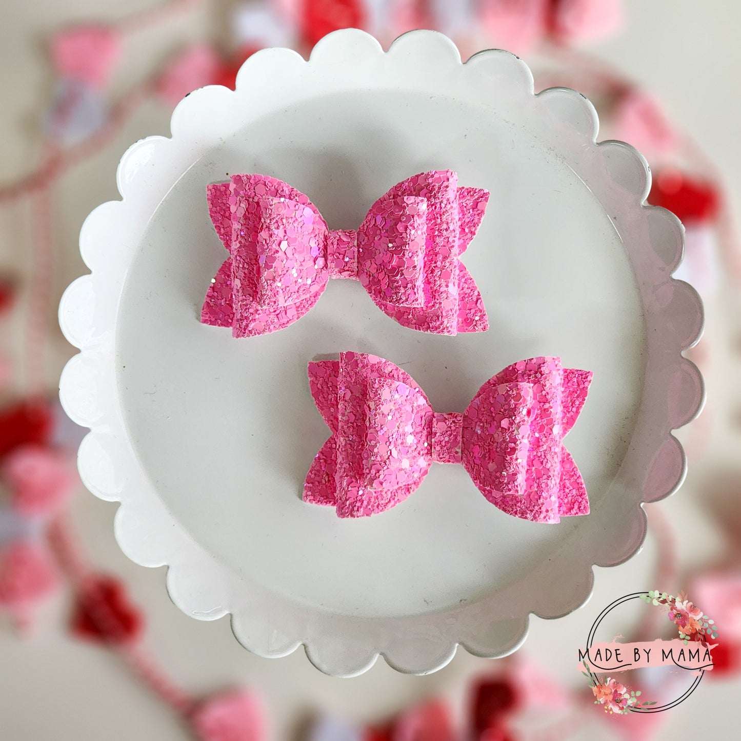 Vibrant Pink Piggie Set