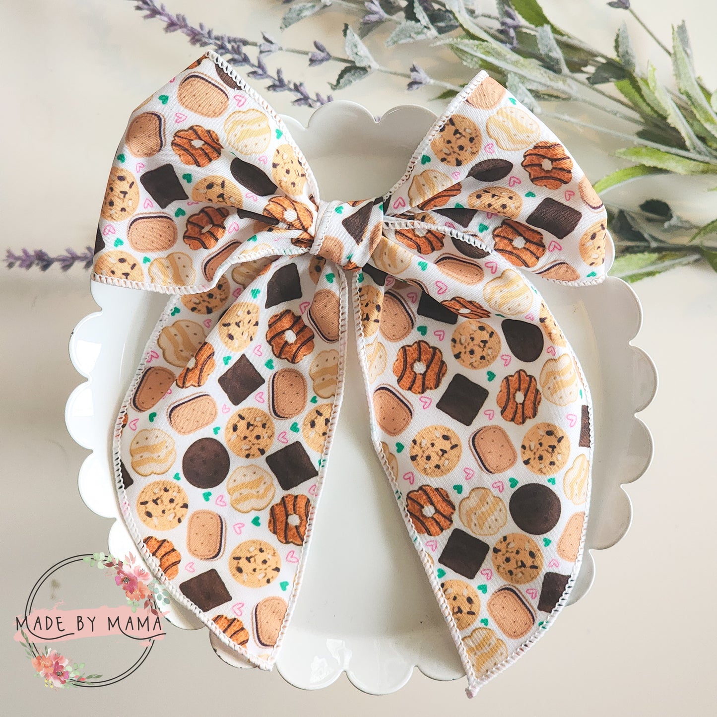 GS Cookie Handtied Bow