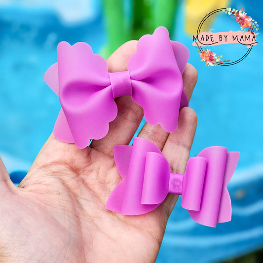 Purple Pool Bow - WATERPROOF