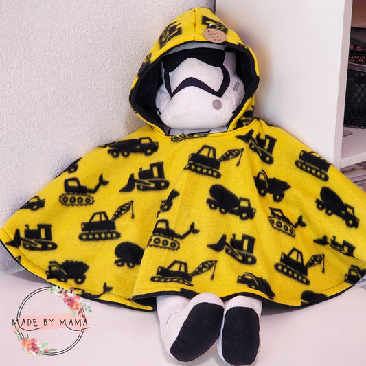 Construction Truck Car Seat Poncho