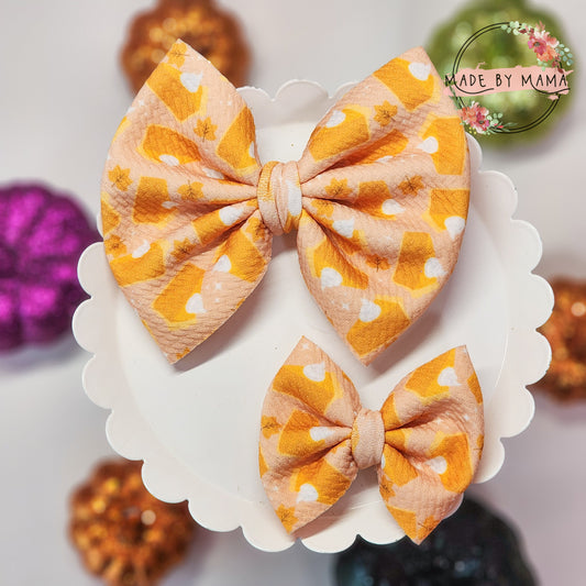 Pumpkin Pie Bullet Bows