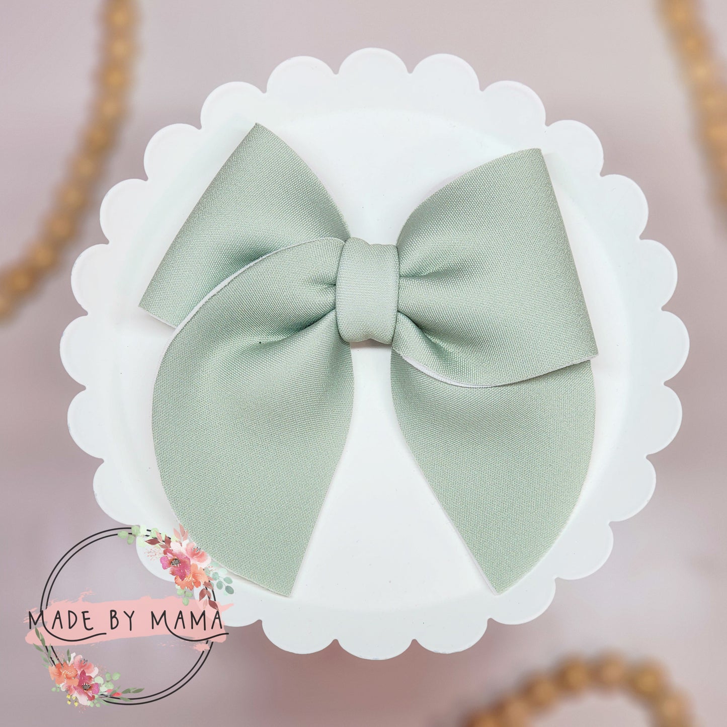 Sage Sailor Bow