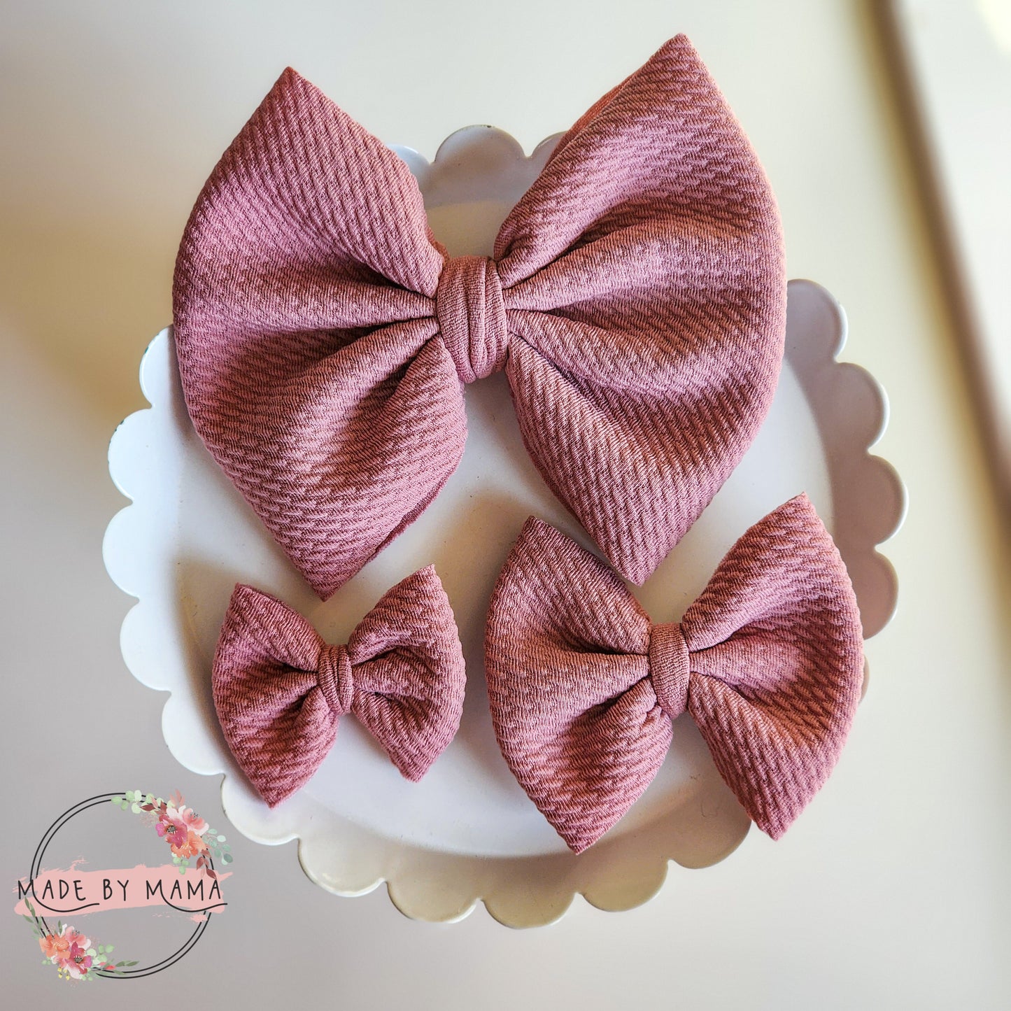 New Mauve Bullet Bows