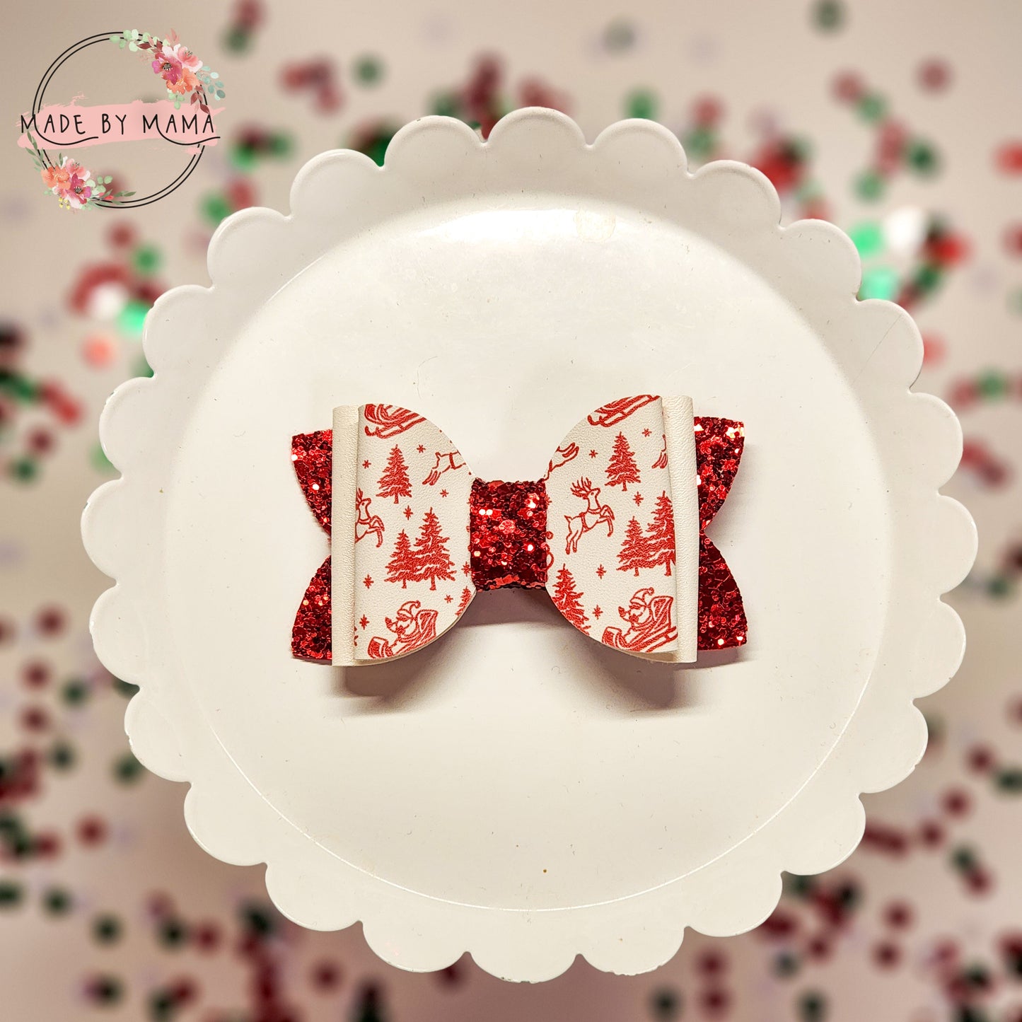 'Twas the Night Before Christmas Bow