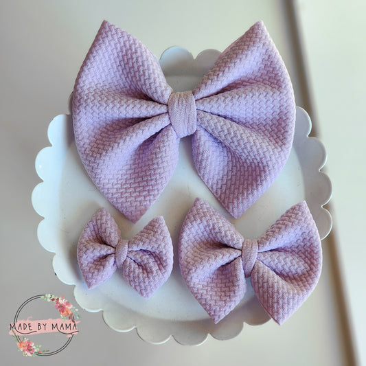 Lilac Bullet Bows