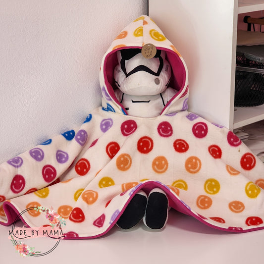 Smiley Face Car Seat Poncho