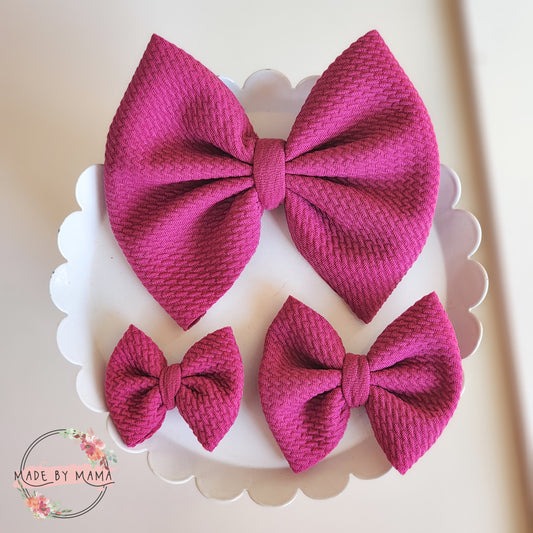 Magenta ll Bullet Bows