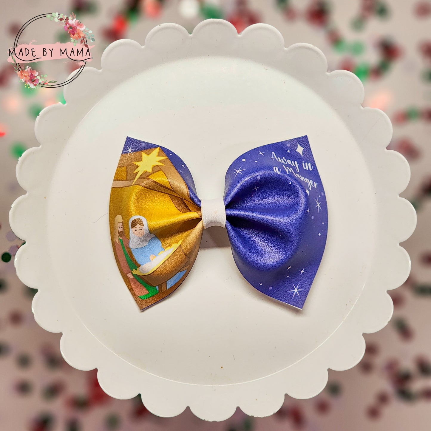 Away in a Manger Bow