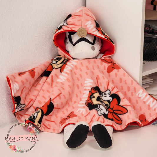 Girly Mouse Car Seat Poncho