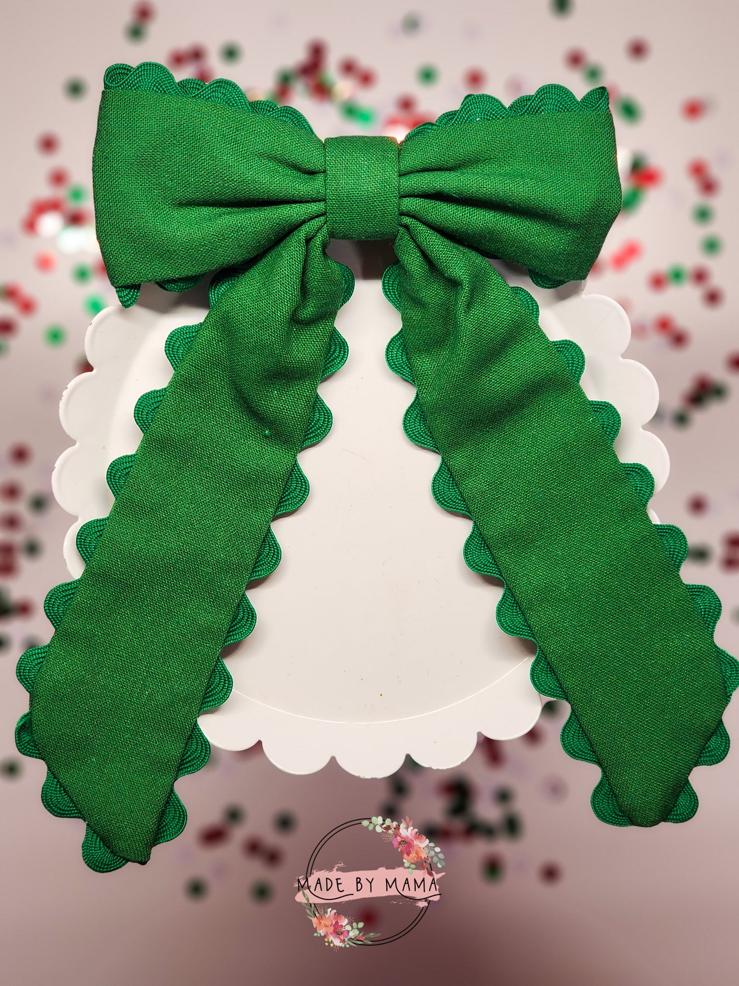 Evergreen Long Tail Bow