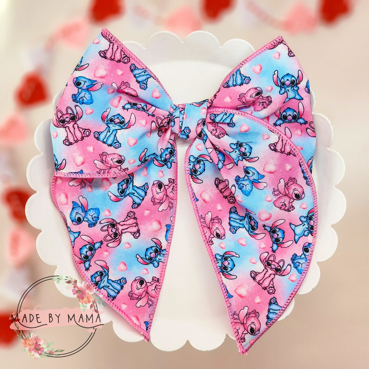 Alien Love Birds Handtied Bow