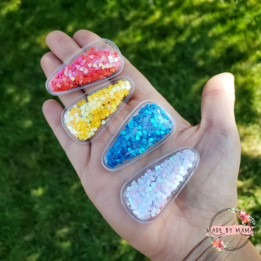 Glitter Shaker Clips