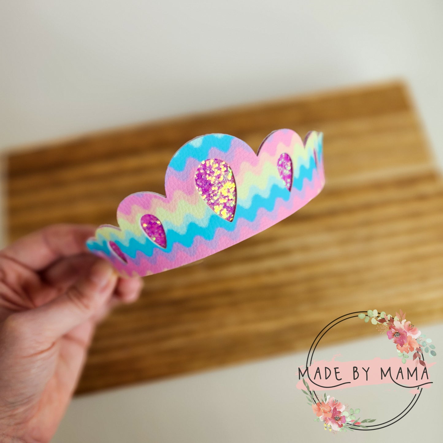 Pastel Rainbow Crown