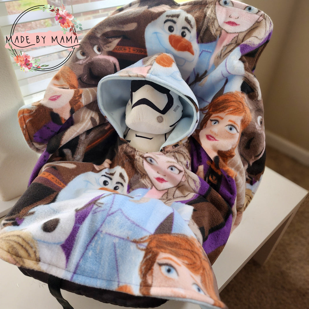 Frozen Characters Car Seat Poncho