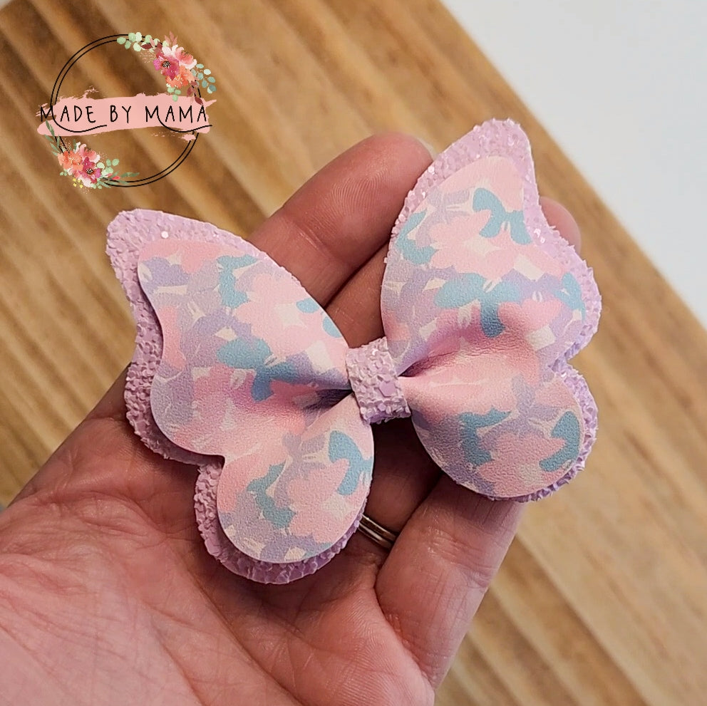 Pastel Butterfly Bow