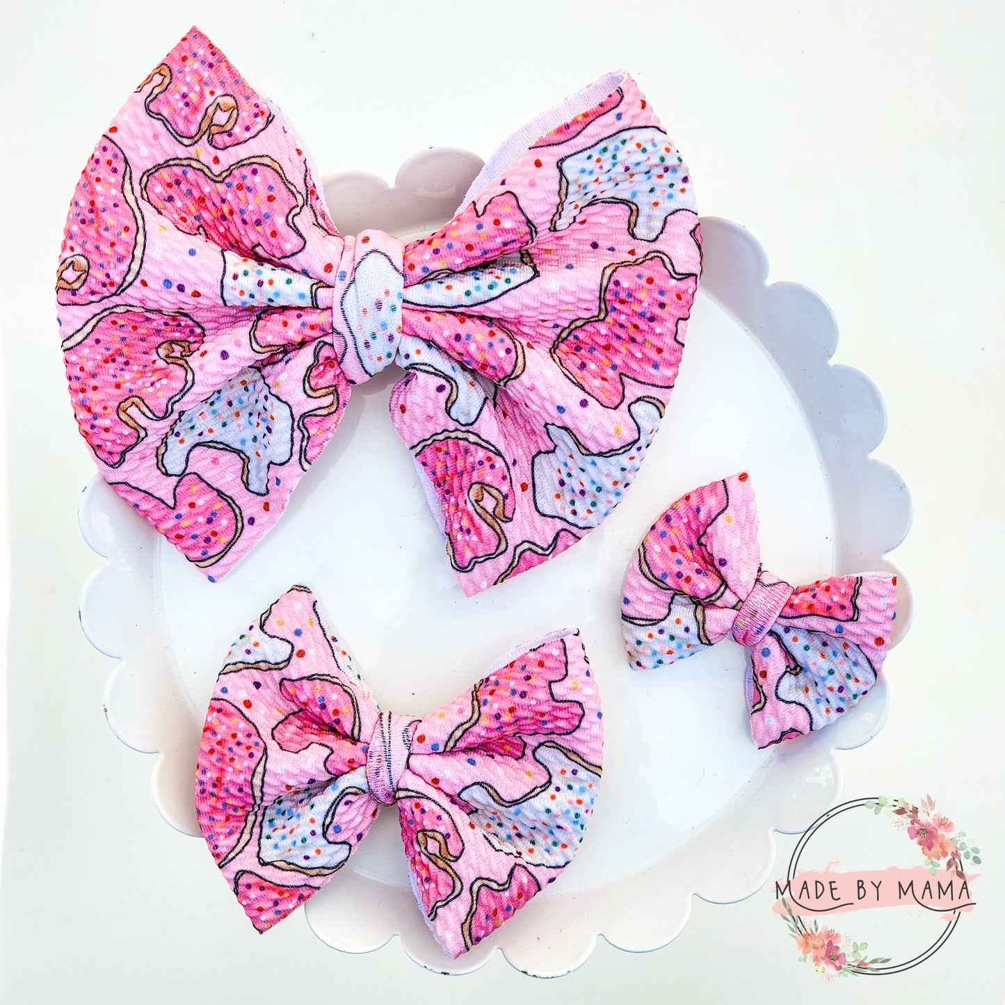 Circus Animal Cookie Bullet Bow