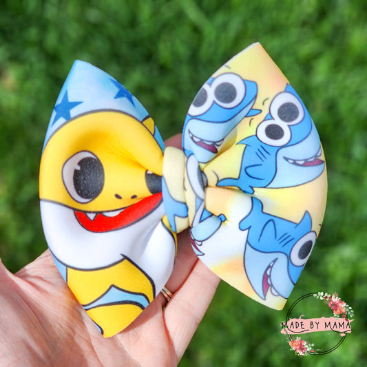 Baby Shark Scuba Bow