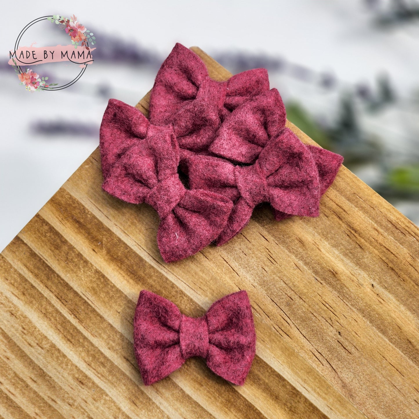 Ruby Slipper Felt Bow