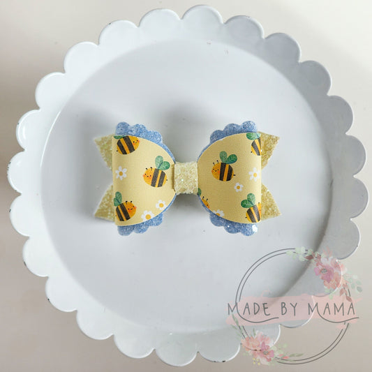 Busy Bumble Bee Bow