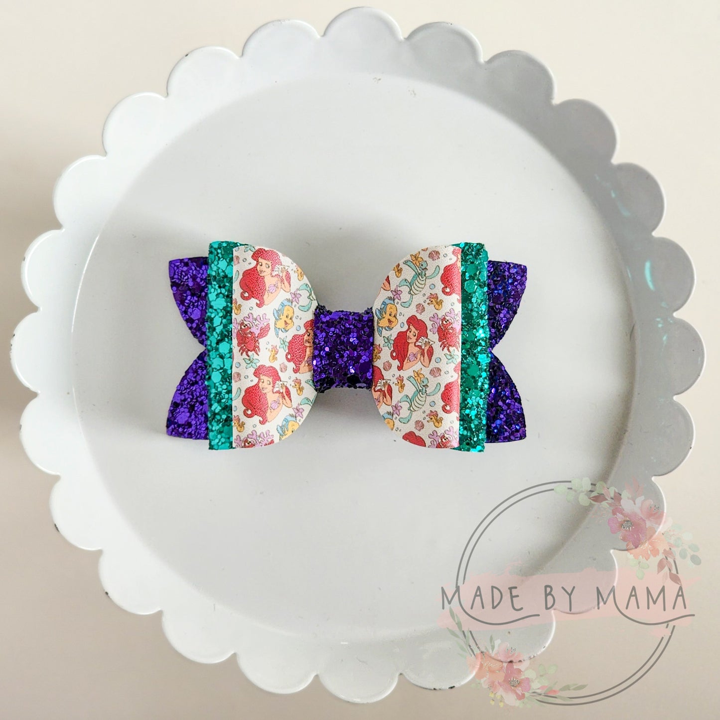 Mermaid Princess Bow