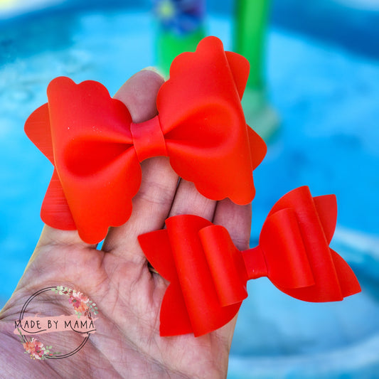 Red Pool Bow - WATERPROOF