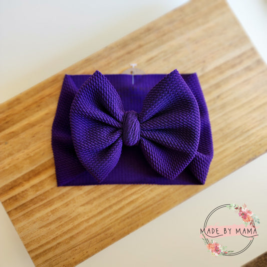 Plum Purple Headwrap