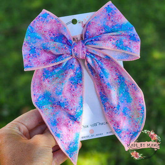 Unicorn Magic Handtied Bow