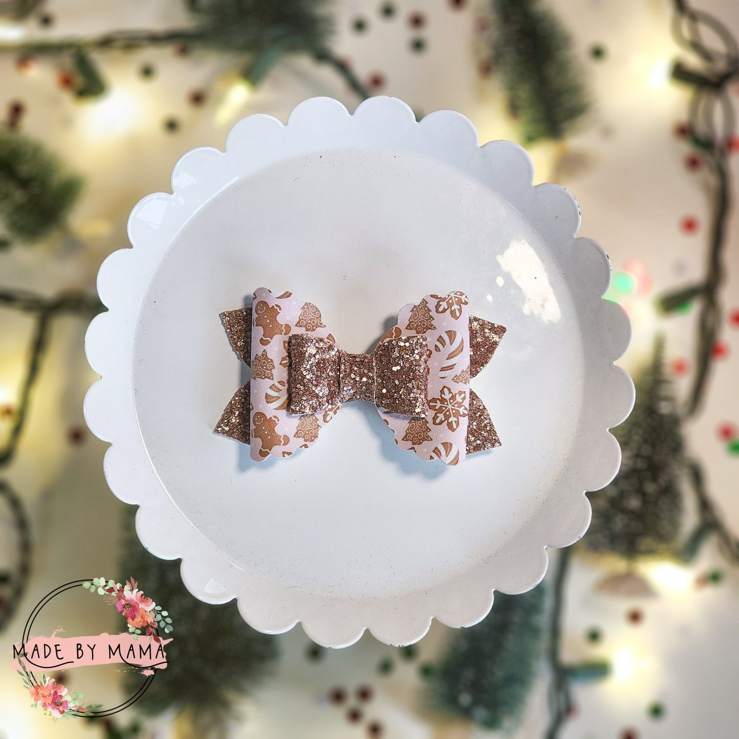 Gingerbread Cookies Bow