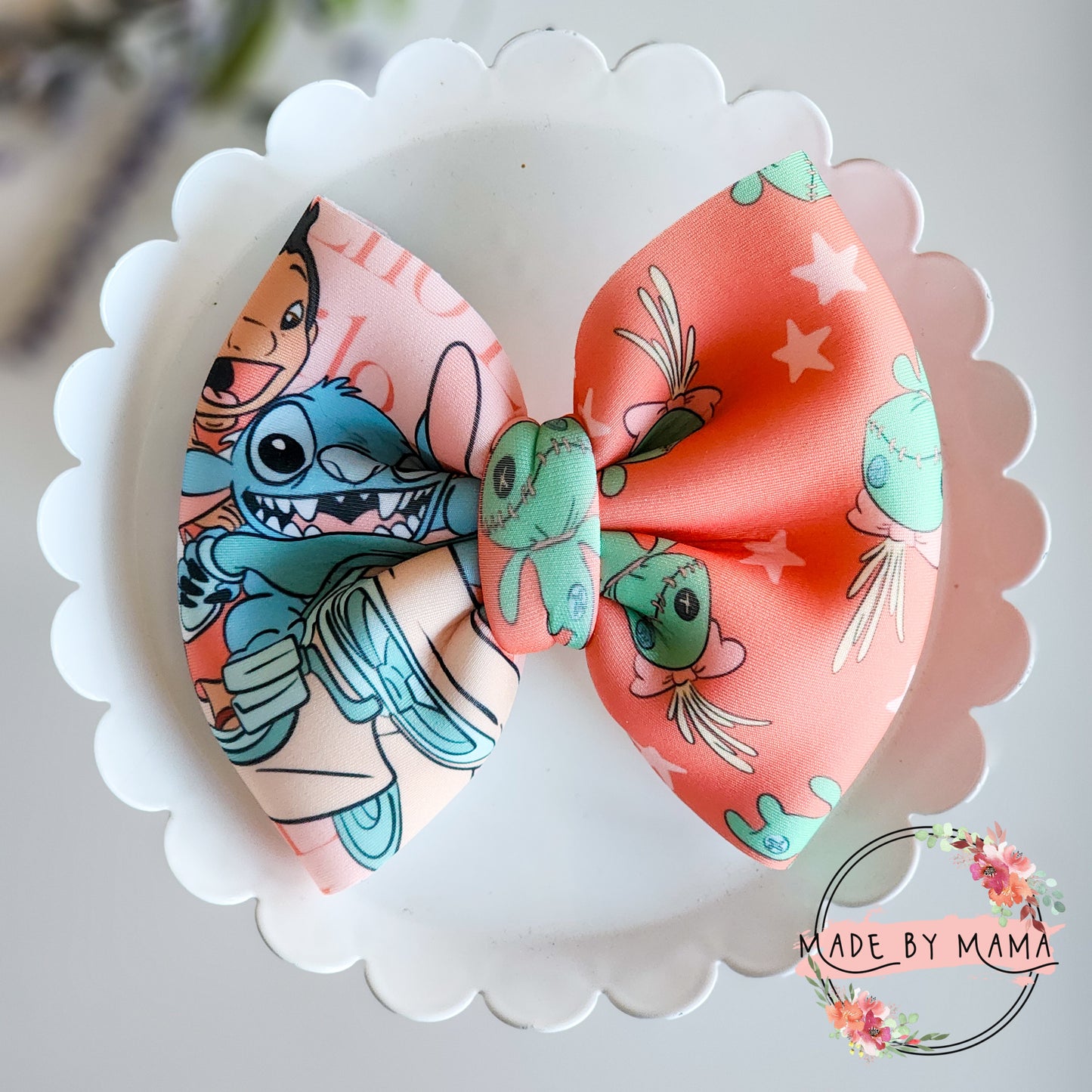 Lilo and Stitch Scuba Bow