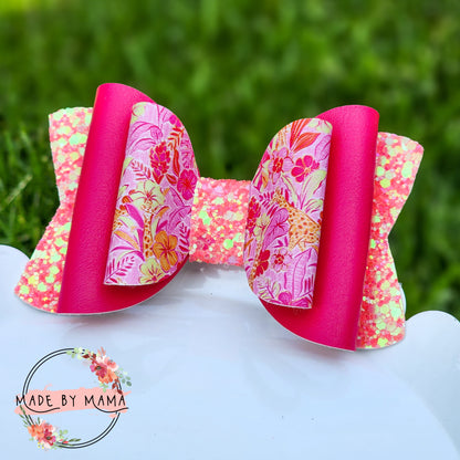 Pink Summer Bow