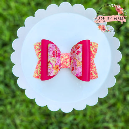 Pink Summer Bow