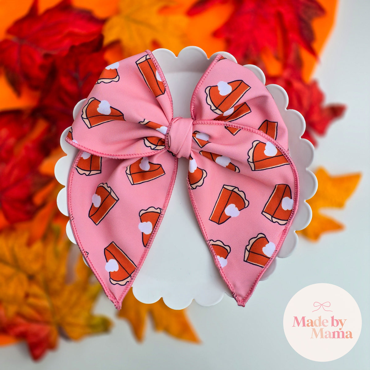 Pumpkin Pie Fable Bow