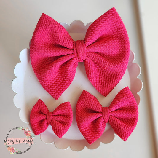 D. Fuchsia Bullet Bows