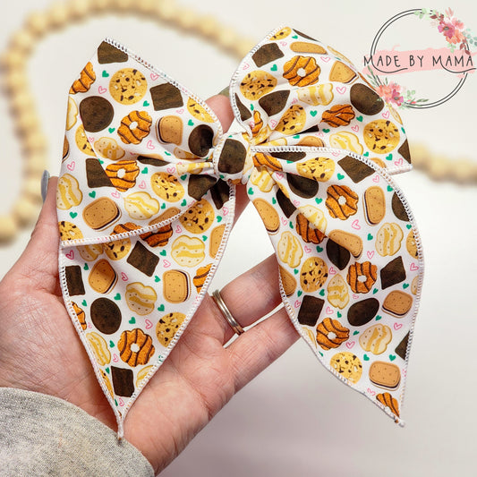 Girl Scout Cookies Handtied Bow