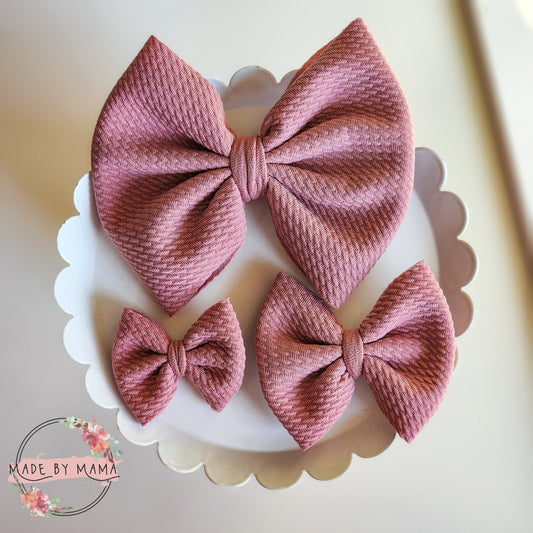 New Mauve Bullet Bows