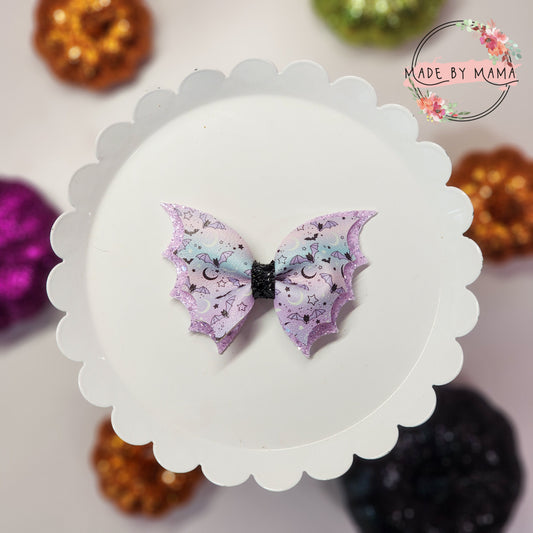 Pastel Bat Bow
