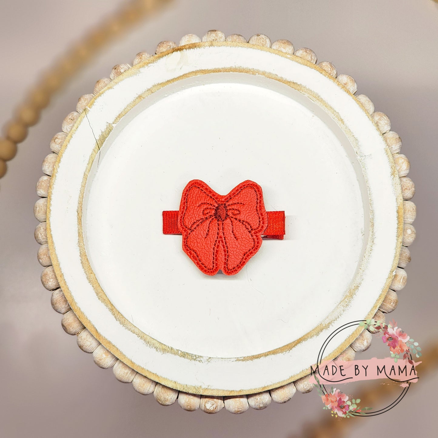 Red Bow Feltie