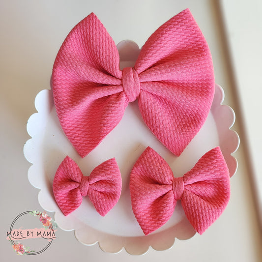 Bubble Gum Bullet Bows