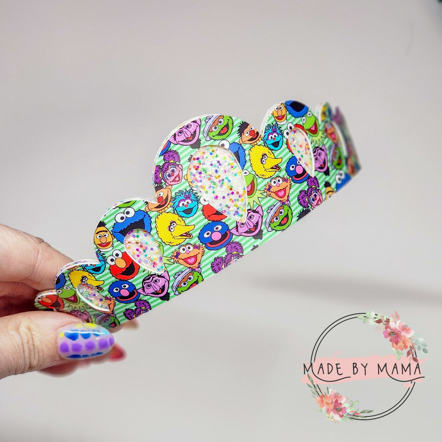 Sesame Street Characters Crown