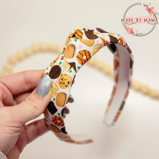 Girl Scout Cookies Top Knot Headband