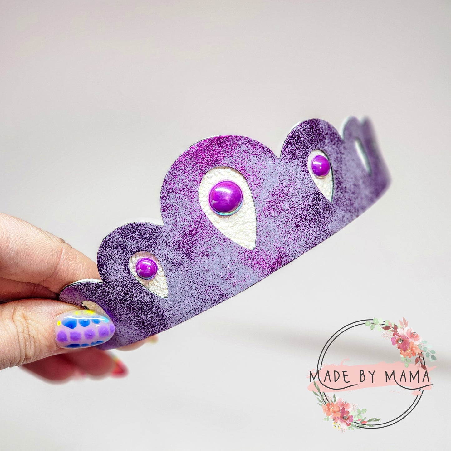 Purple Crown with Jewels