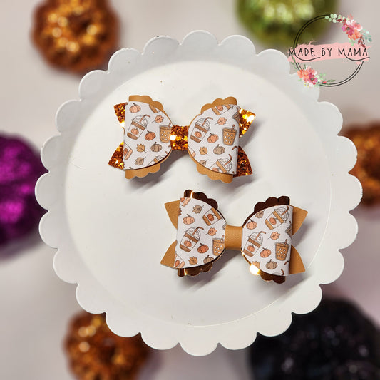 Fall Lattes Bows