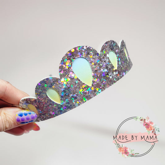 Sparkly Holographic Crown