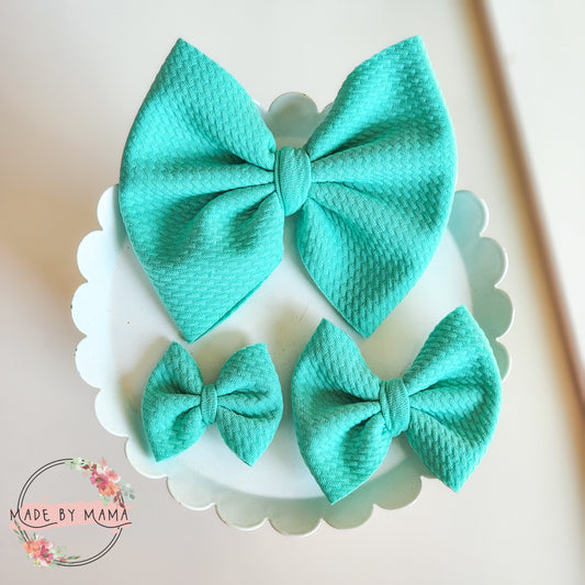 Spearmint Bullet Bows