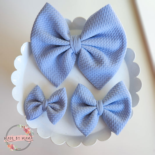 Baby Blue Bullet Bows