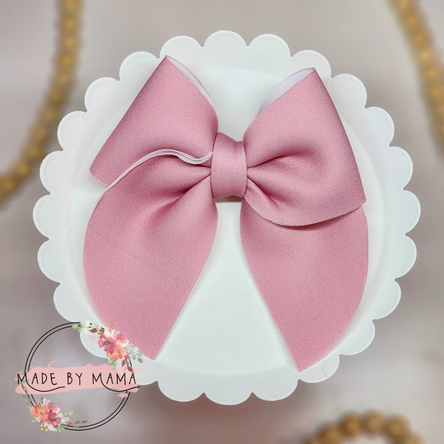 Mauve Sailor Bow