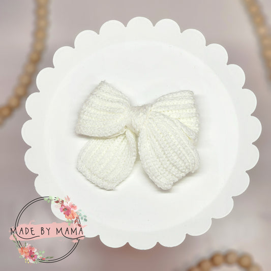 Vanilla Sweater Handtied Bow